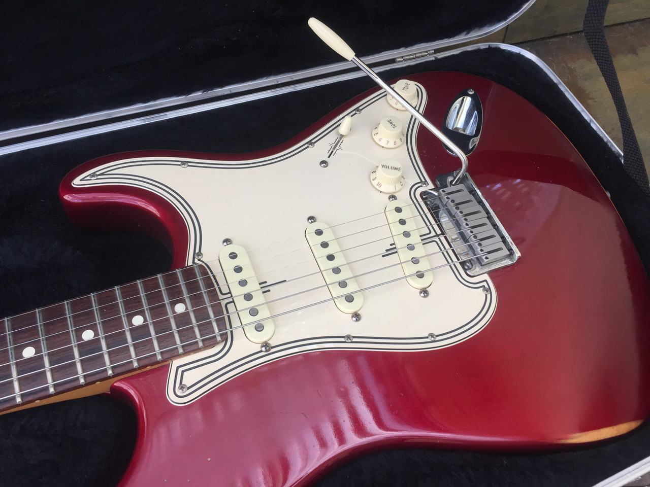 Fender AMERICAN STANDARD STRATOCASTER 1995 "Matching Headstock" w/Streamline pickguard etc. SOLD